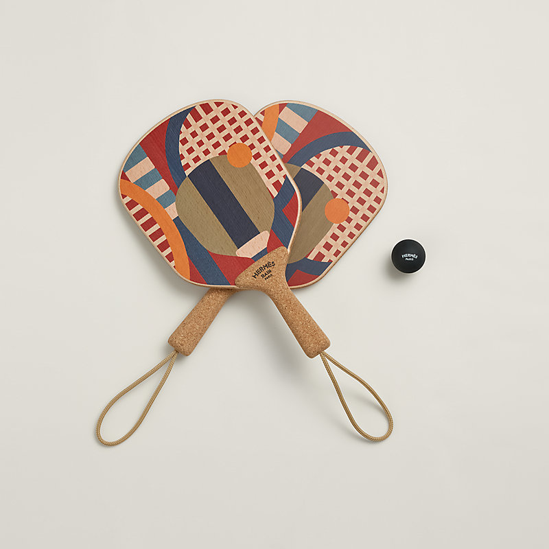 Balles au Bond set of 2 beach rackets | Hermès Singapore